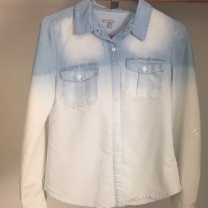 Light Colored Jean Shirt